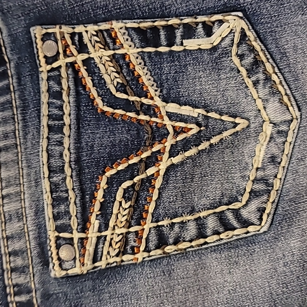 NWT Vigoss Heritage Fit Slim Boot Jeans in Blue
